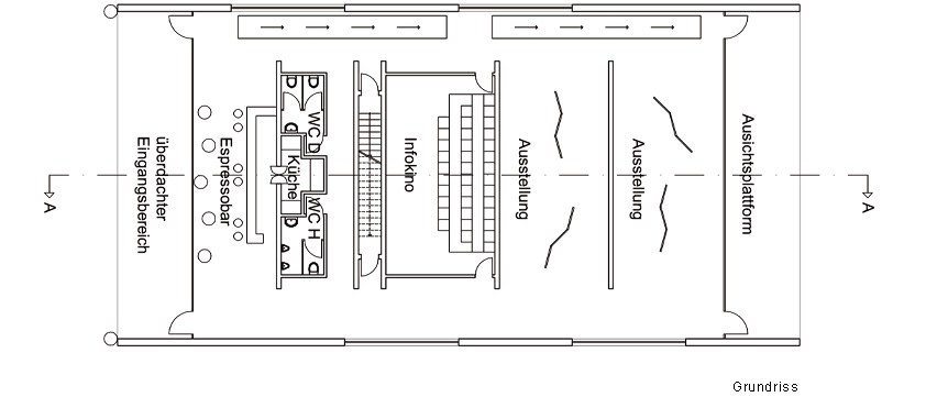 Infocenter Grundriss